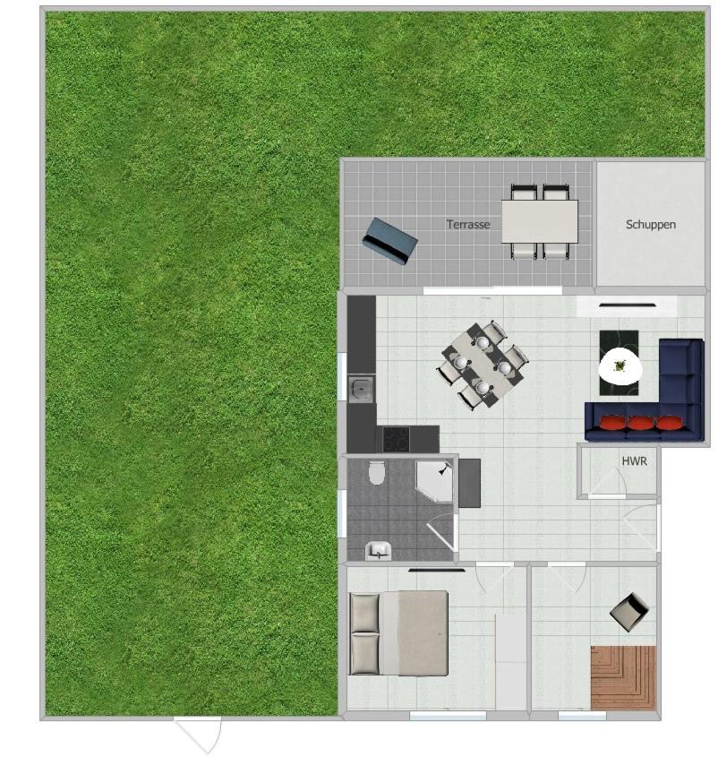 Wangeroase Apartamento Schillig Exterior foto